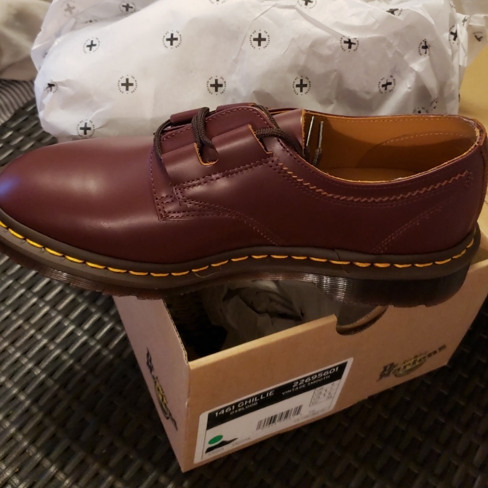 Doc Martens Ghillie Oxblood Shoes